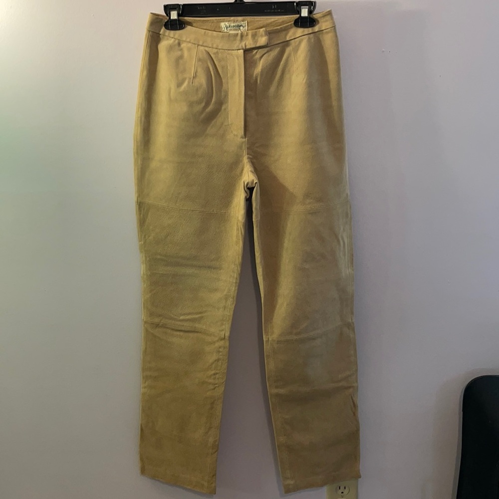 Vintage suede pants